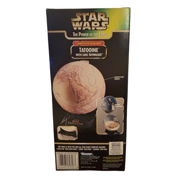 Star Wars The Power of the Force Tatooine Complete Galaxy w/Luke Skywalker NEW - Picture 2 of 16